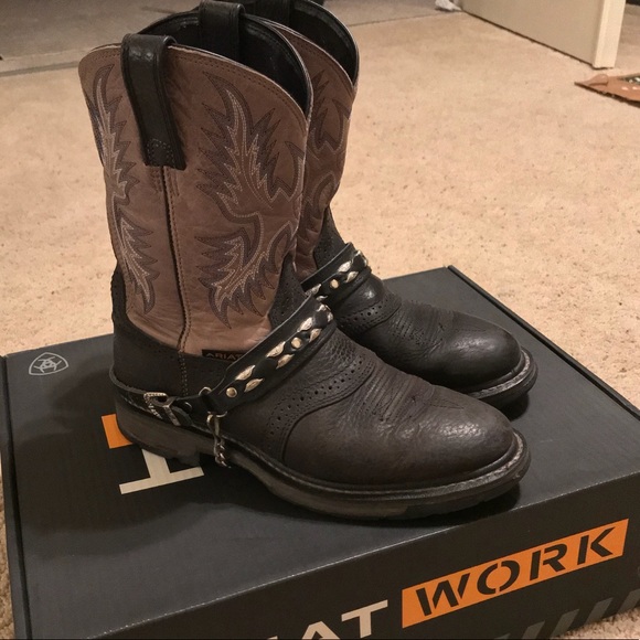 ariat workhog black